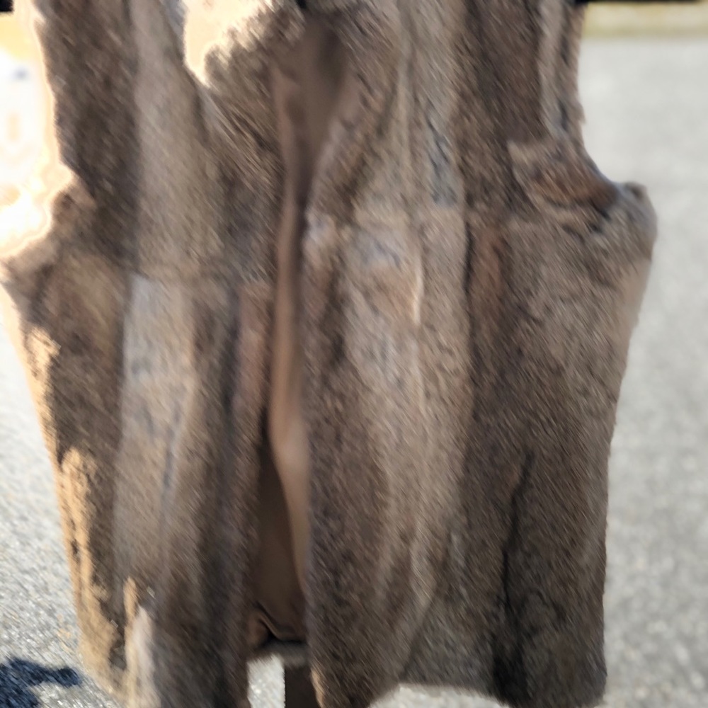 Michael Kors rabbit fur vest